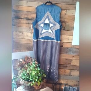 EST.1947 Upcycled Denim Jacket;